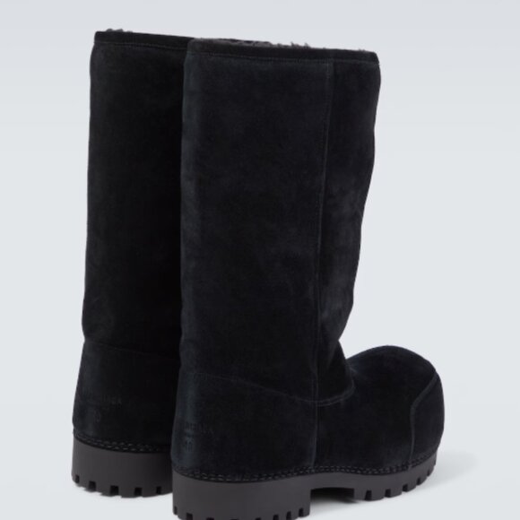 UNISEX Balenciaga alaska high fur boots